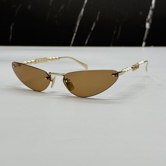 NEW GUCCI SUNGLASSES GOLD WOMEN CAT EYE EYEWEAR GUCCI GG1920S 003